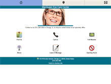 Tablet Screenshot of macqueeneyecare.com